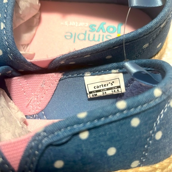 Carter’s Simple Joys Slip Ons. Size 8T. NWT. - Picture 3 of 4